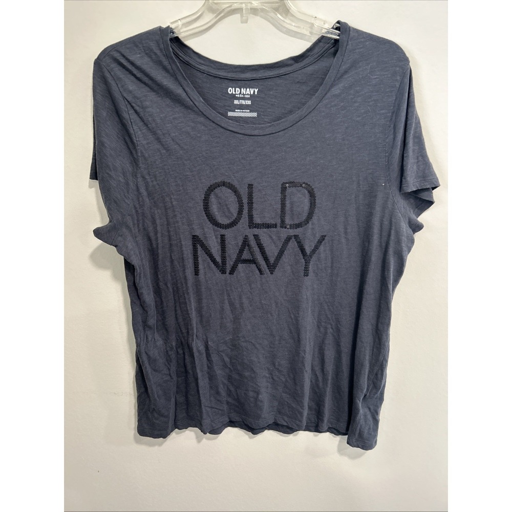 Old Navy XXL Charcoal Grey‎ Short Sleeve T Shirt Top
